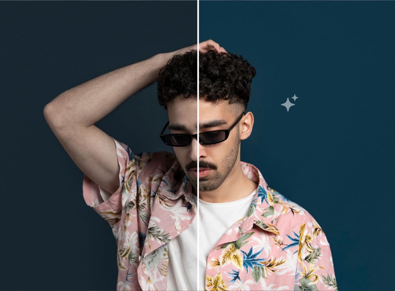 AI recolor image preview