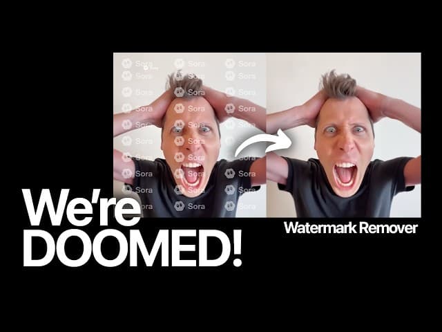 AI watermark remover preview